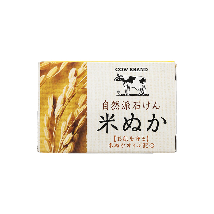 牛乳石硷自然派洁面皂（米糠） 100gx3