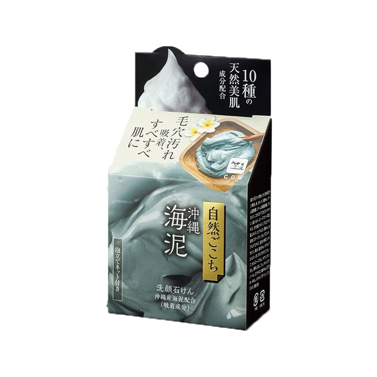 牛乳石硷 素材心洁面皂(冲绳海泥)80g