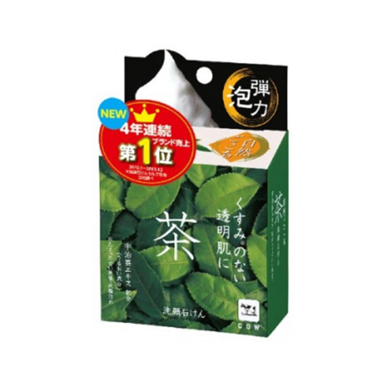 牛乳石硷 素材心洁面皂(抹茶)80g