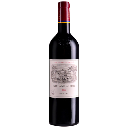 法国 2016拉菲（副牌）红酒 Chateau Carruades de Lafite -Pauillac Red 2016葡萄酒